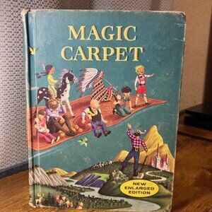 "The Magic Carpet Ride" Childrens Short Stories & Poems 374‎ Pages Vintage 1960